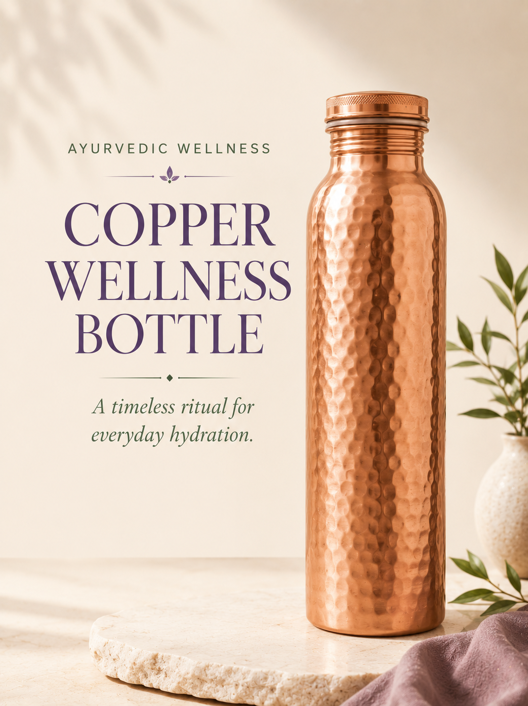 Copper Wellness Bottle