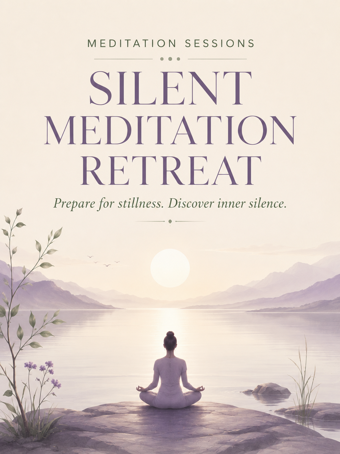 Silent Meditation Retreat Prep