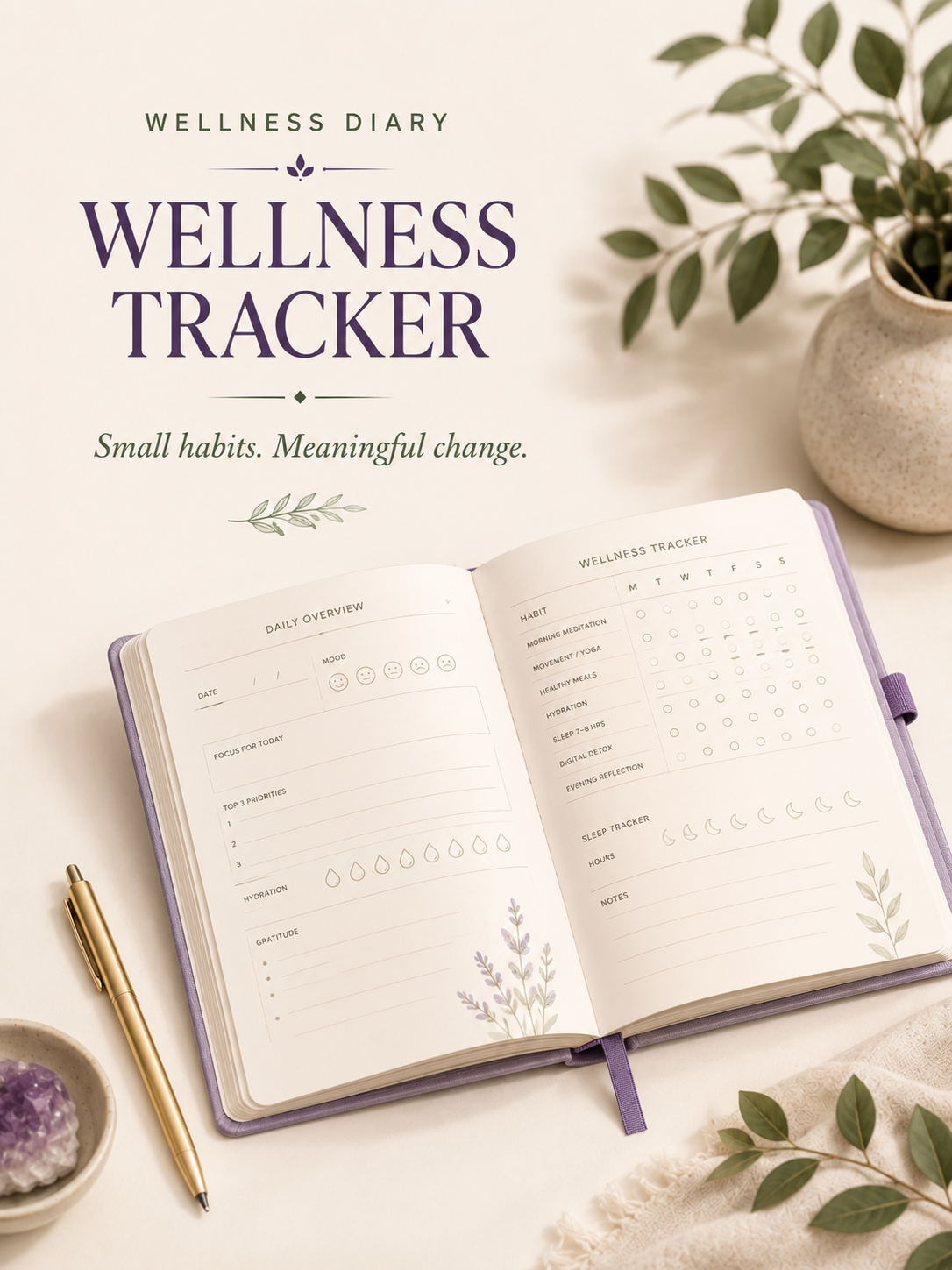 Wellness Tracker Diary