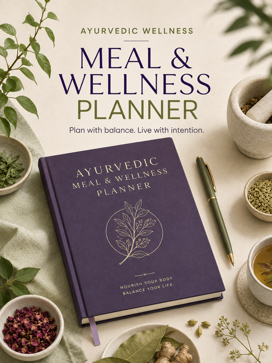 Ayurvedic Meal & Wellness Planner