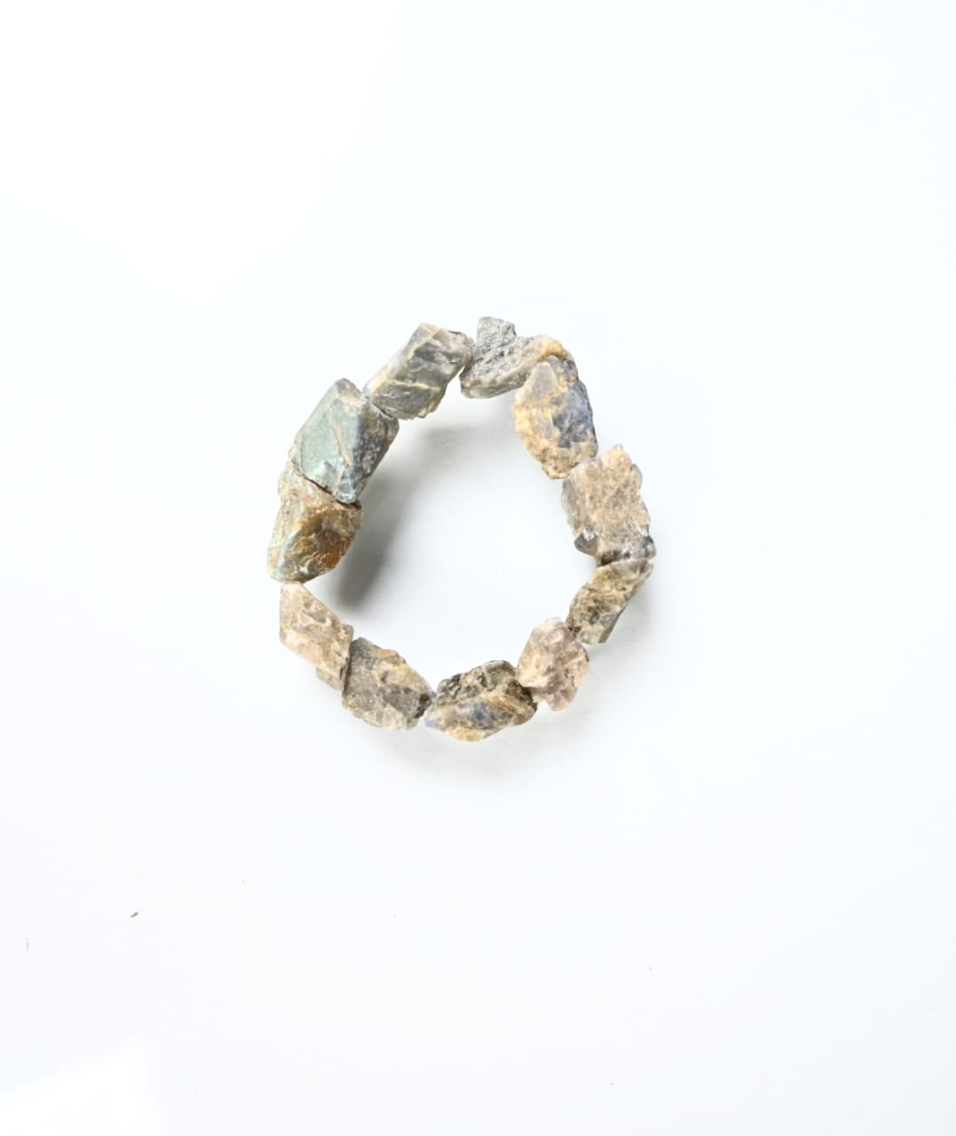 Raw Labradorite Bracelet