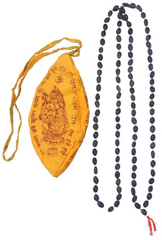 Kamal Gutta Mala For Chanting Laxmi Mantra With Bag