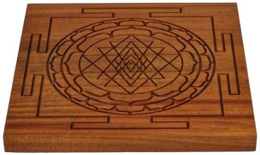 Shree Yantra wooden