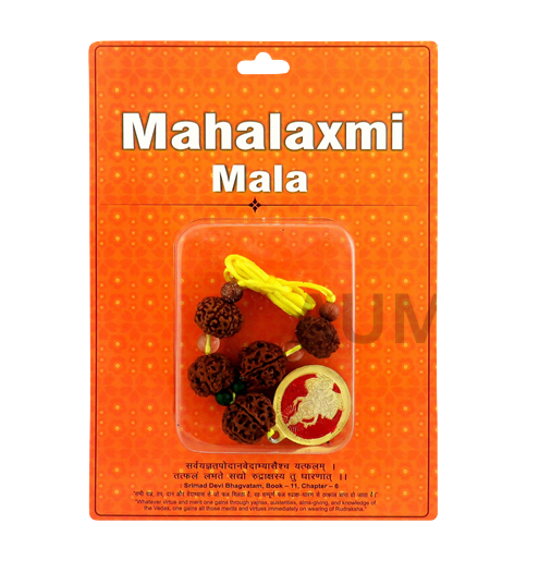 Mahalaxmi rudraksha mala